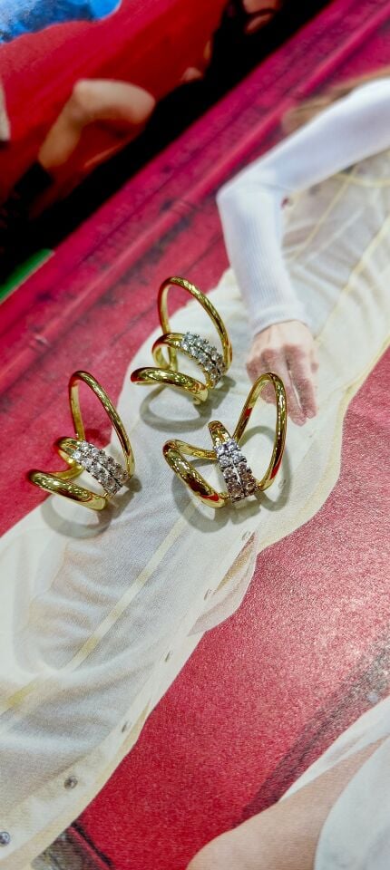 Kıkırdak 3 sıra Küpe