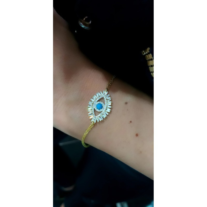 Göz Bagetli Bileklik