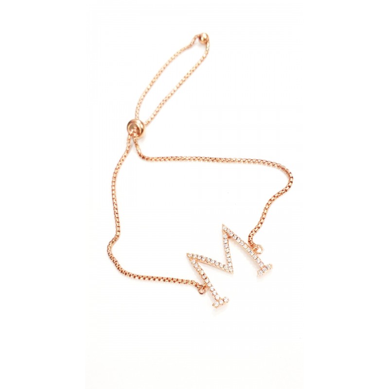 Asansörlü Harf Bileklik 