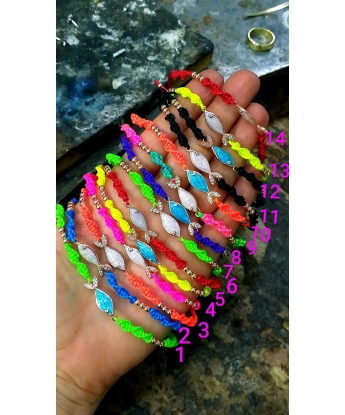 Örgü Balık Bileklik Fuşya 