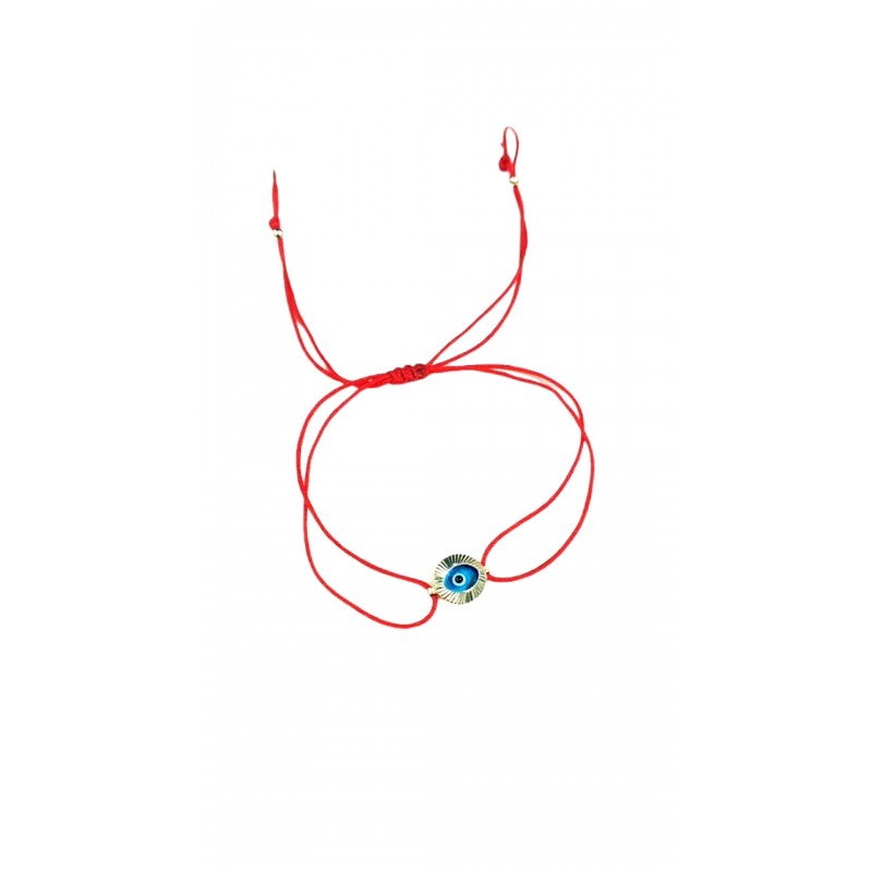 Göz İp Bilekik Beyaz