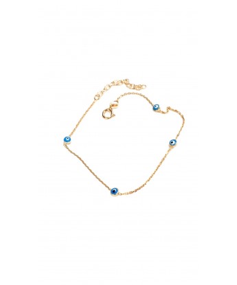 Nazar Boncuklu Zincir Bileklik Rose