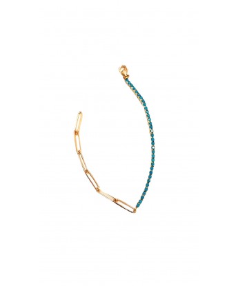 Suyolu Zincir Bileklik Turkuaz 