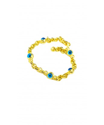 Nazar Boncuklu 5 Gözlü Bileklik