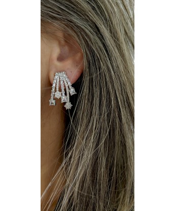 Tektaşlı Bagetli Küpe 