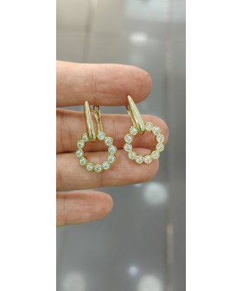 Taşlı Küpe Sallantı Xuping