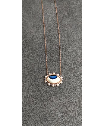 İNCİLİ GÖZ KOLYE 