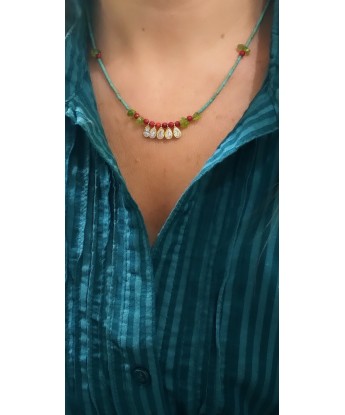 MERCAN KOLYE AFGAN TAŞLI