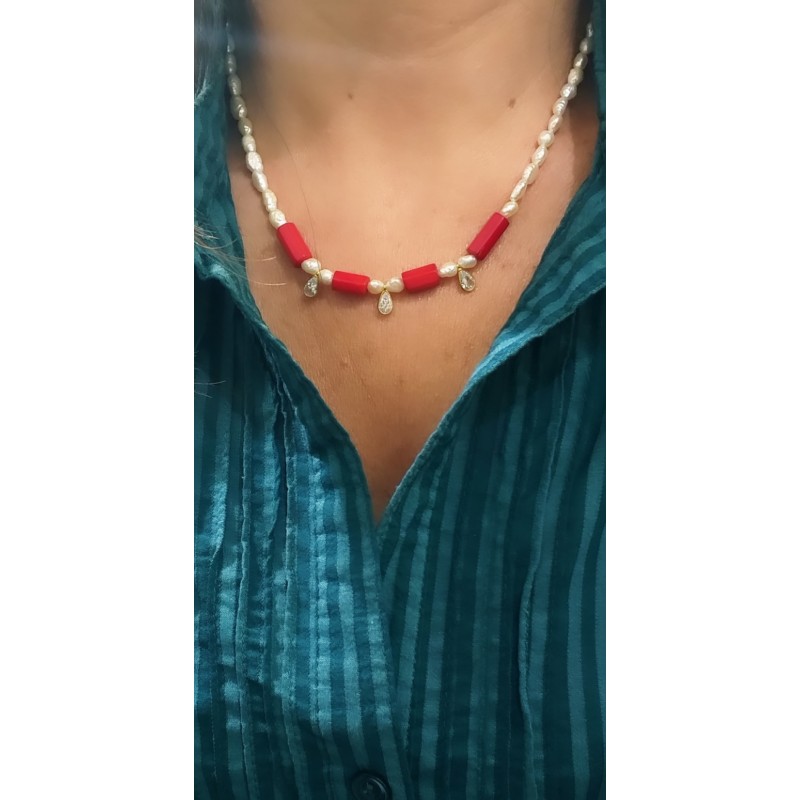 MERCAN KOLYE İNCİLİ 