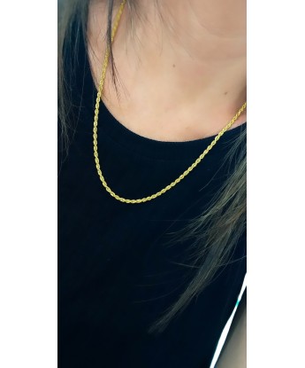 BURGU ZİNCİR KOLYE GOLD 50 CM