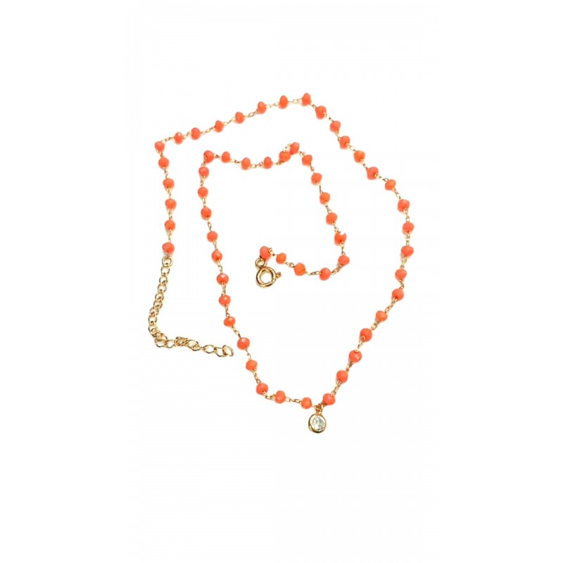 Mercan Kolye Taşlı 2