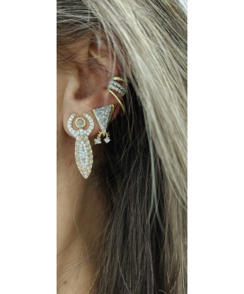 Ters Üçgen Küpe Xuping