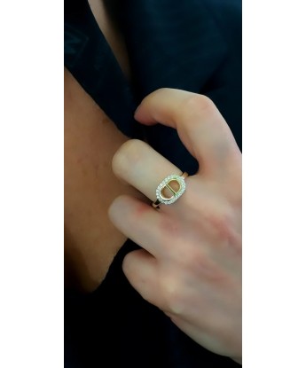 Brand C Stone Ring